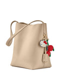 Maison De Sabre Leather Bucket Soft Tote — Same as shown — Size One Size — Back View