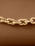Maison De Sabre The Palais Soiree Chain Leather Shoulder Bag — Same as shown — Size One Size — Top View