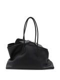 The Attico Medium La Passeggiata Leather Shoulder Bag — Same as shown — Size One Size — Side View