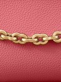 Maison De Sabre The Palais Soiree Chain Leather Shoulder Bag — Same as shown — Size One Size — Top View