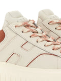Hogan H-Stripes Platform — Orange — Size US M 3.5 - US W 5 — Lifestyle View