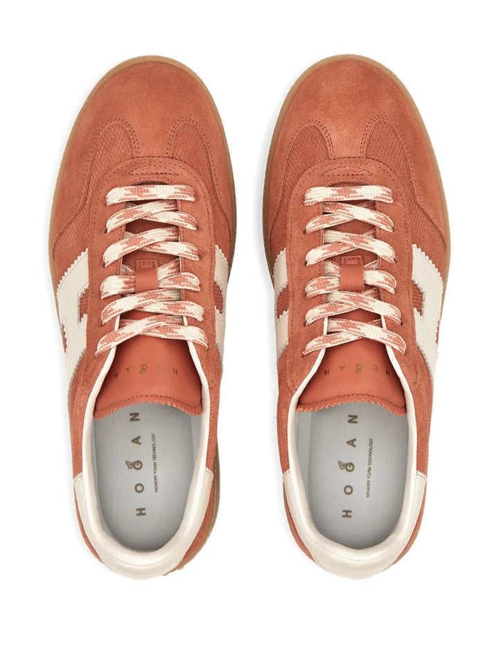 Hogan H698 Platform — Orange — Size US M 3.5 - US W 5 — Top View