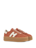 Hogan H698 Platform — Orange — Size US M 3.5 - US W 5 — Side View