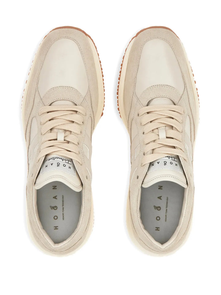 Hogan Suede — Beige — Size US M 3.5 - US W 5 — Top View