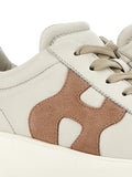 Hogan Rebel Logo-Applique — Beige — Size US M 3.5 - US W 5 — Detail View
