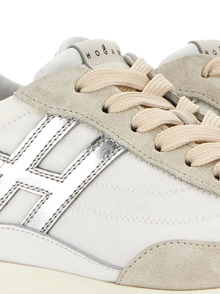 Hogan H699 Metallic-Logo — Beige — Size US M 3.5 - US W 5 — Detail View