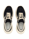 Hogan Hi-Fi Leather — Black — Size US M 3.5 - US W 5 — Top View