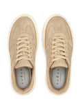 Hogan Suede Platform — Light Brown — Size US M 3.5 - US W 5 — Top View