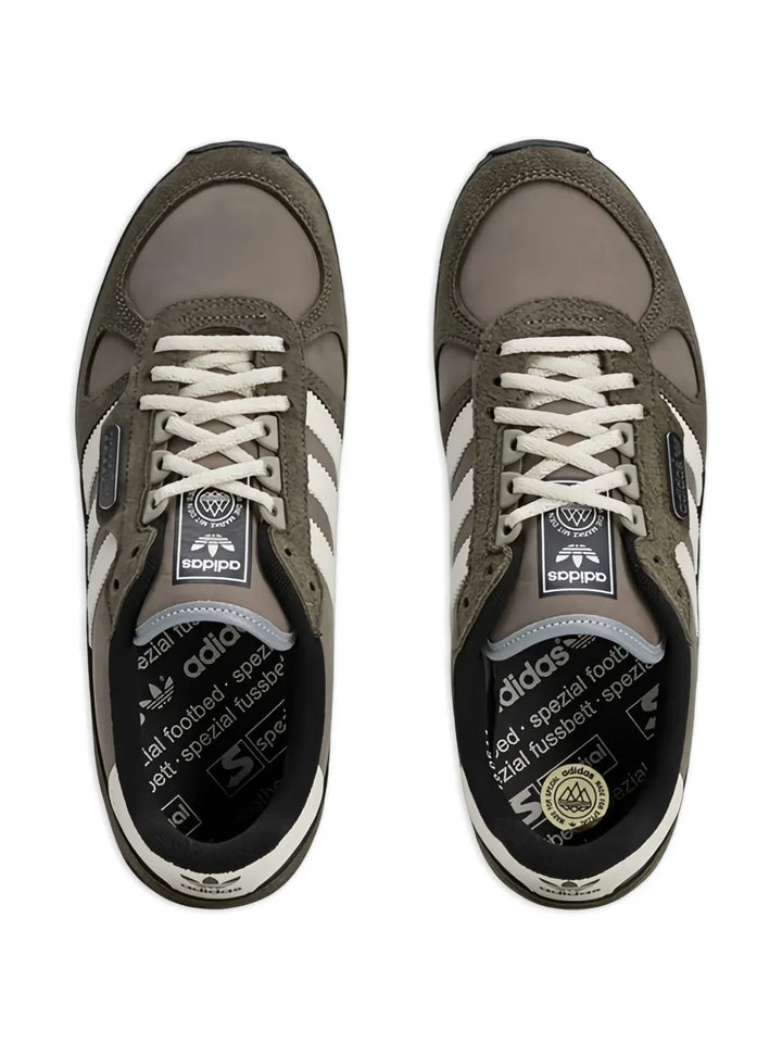 adidas Ny Ii  Low-Top Sneakers — Green — Size US M 4.5 - US W 6 — Side View