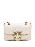 Pinko Love Birds Buckle Quilted Shoulder Bag — Same as shown — Size One Size — Front View