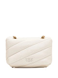 Pinko Love Birds Buckle Quilted Shoulder Bag — Same as shown — Size One Size — Side View