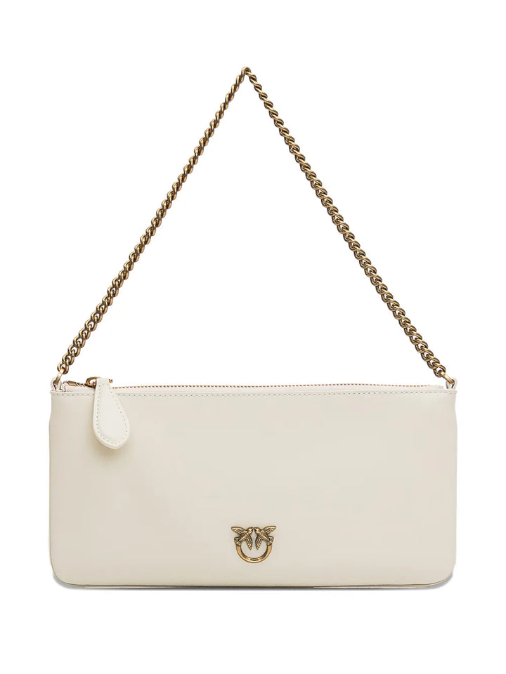 Pinko Logo Chain Tote Bag — Same as shown — Size One Size — Front View
