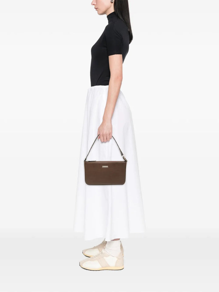 Burberry Pre Owned 2000 2017 Leather Shoulder Bag — Same as shown — Size One Size — Side View