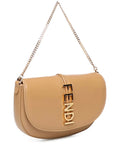 Fendi Fendigraphy Chain Shoulder Bag — Same as shown — Size One Size — Back View