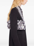Rabanne Sequin Shoulder Bag — Same as shown — Size One Size — Side View