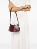 Rabanne Ring Embossed Leather Shoulder Bag — Same as shown — Size One Size — Side View