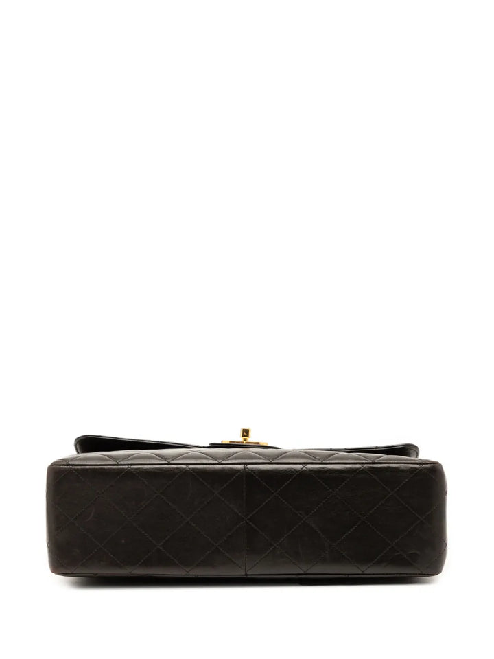 Chanel Pre Owned 1994 1996 Jumbo Classic Lambskin Single Flap Shoulder Bag — Same as shown — Size One Size — Lifestyle View