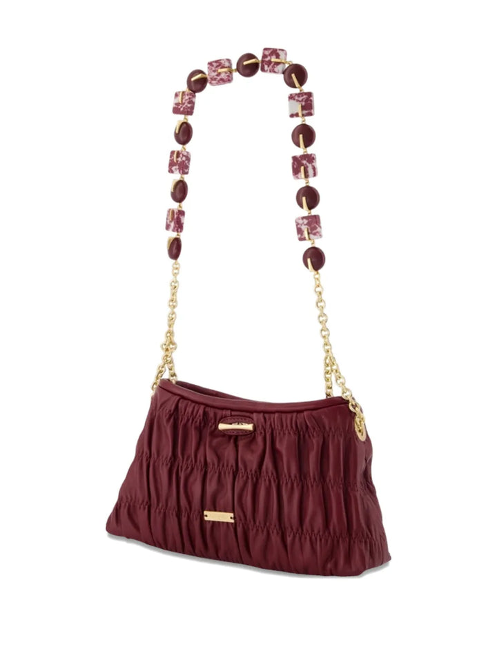 Cult Gaia Mini Kiraz Leather Shoulder Bag — Same as shown — Size One Size — Side View