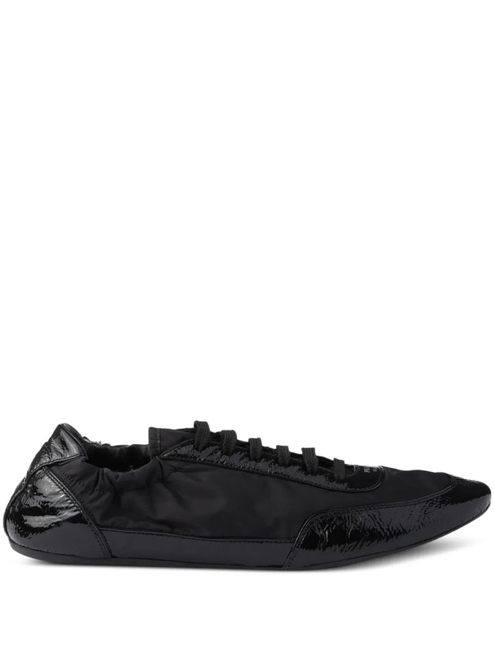 Prada Collapse Re-Nylon — Black — Size US M 3.5 - US W 5 — Front View
