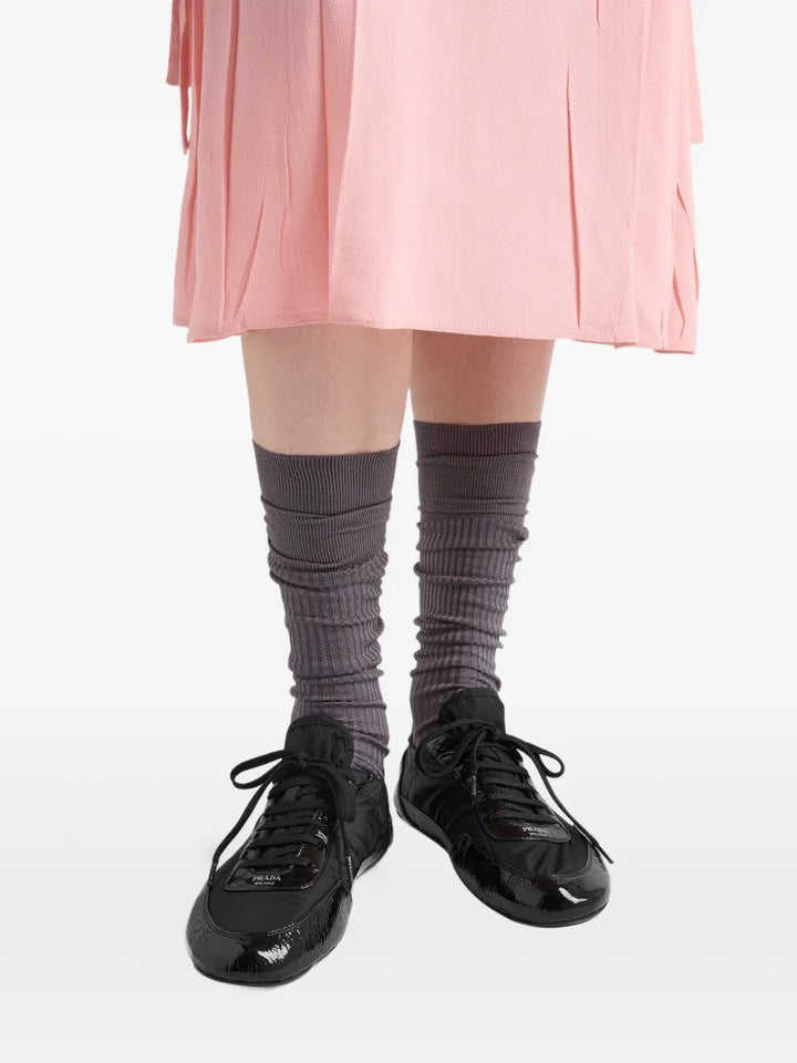 Prada Collapse Re-Nylon — Black — Size US M 3.5 - US W 5 — Detail View