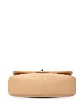 Chanel Pre Owned 2010 2011 Jumbo Classic Lambskin Double Flap Shoulder Bag — Same as shown — Size One Size — Top View
