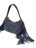 Twinset Liliane Fringed Chain Strap Shoulder Bag — Same as shown — Size One Size — Back View