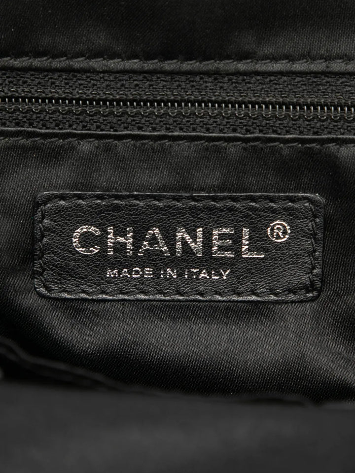 Chanel Pre Owned 2005 2006 Cc Check Embossed Velvet Belted Side Frame Bag Shoulder Bag — Same as shown — Size One Size — Detail View
