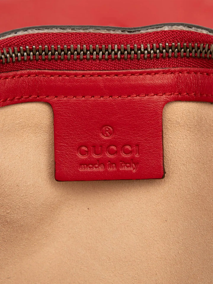Gucci Pre Owned 2016 2025 Large Gg Marmont Matelasse Leather Shoulder Bag — Same as shown — Size One Size — Top View