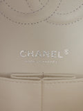 Chanel Pre Owned 2015 2016 Medium Classic Chevron Tweed Floral Double Flap Shoulder Bag — Same as shown — Size One Size — Detail View