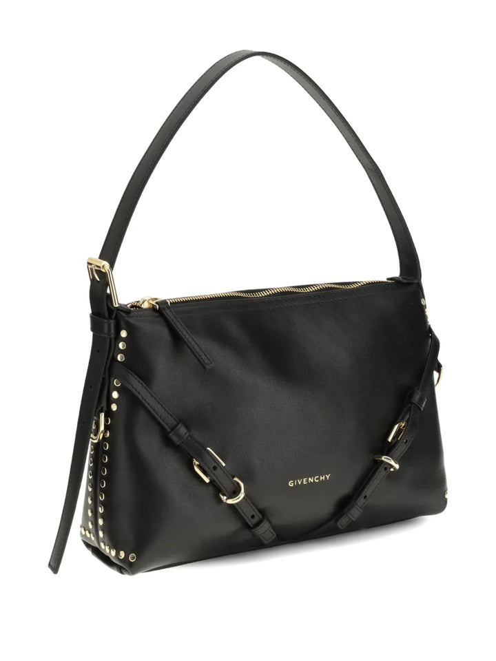 Givenchy Voyou Studded Shoulder Bag — Same as shown — Size One Size — Back View
