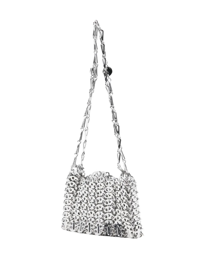 Rabanne Chain Satchel Shoulder Bag — Same as shown — Size One Size — Back View