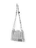 Rabanne Chain Satchel Shoulder Bag — Same as shown — Size One Size — Back View