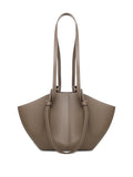 Yuzefi Large Mochi Pebble Grain Knot Leather Shoulder Bag — Same as shown — Size One Size — Side View