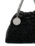 Stella Mccartney Mini Falabella Beaded Chain Strap Shoulder Bag — Same as shown — Size One Size — Top View