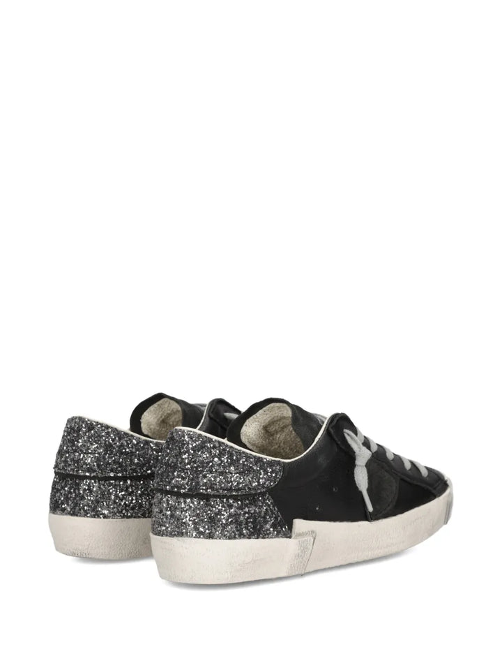 Philippe Model Paris Prsx Lace-Up — Black — Size US M 3.5 - US W 5 — Back View