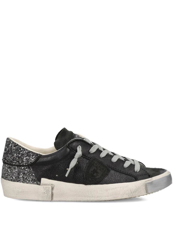 Philippe Model Paris Prsx Lace-Up — Black — Size US M 3.5 - US W 5 — Front View