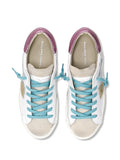 Philippe Model Paris Triangle-Logo Trainers — White — Size US M 3.5 - US W 5 — Back View