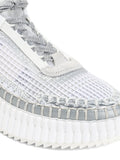 Chlo ama Platform — Grey — Size US M 3.5 - US W 5 — Top View