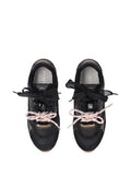 PINKO Lace-Up Panelled — Black — Size US M 3.5 - US W 5 — Detail View