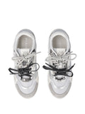 PINKO Logo Lace-Up — Grey — Size US M 3.5 - US W 5 — Detail View