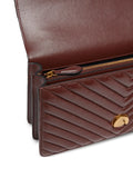 Pinko Medium Love One Chevron Chain Shoulder Bag — Same as shown — Size One Size — Back View