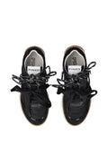 PINKO Lace-Up Black — Black — Size US M 3.5 - US W 5 — Detail View