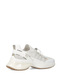 PINKO Ariel Lace-Up — White — Size US M 3.5 - US W 5 — Back View
