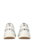 PINKO Ariel Lace-Up — White — Size US M 3.5 - US W 5 — Top View