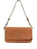 Pinko Logo Applique Shoulder Bag — Same as shown — Size One Size — Front View