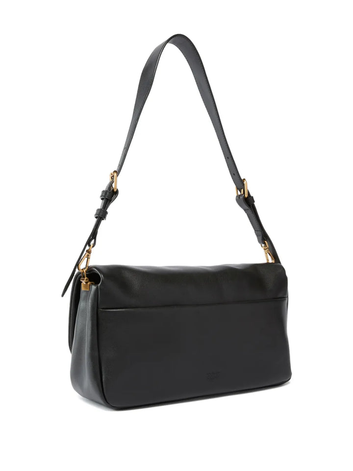 Pinko Logo Hardware Shoulder Bag — Same as shown — Size One Size — Side View