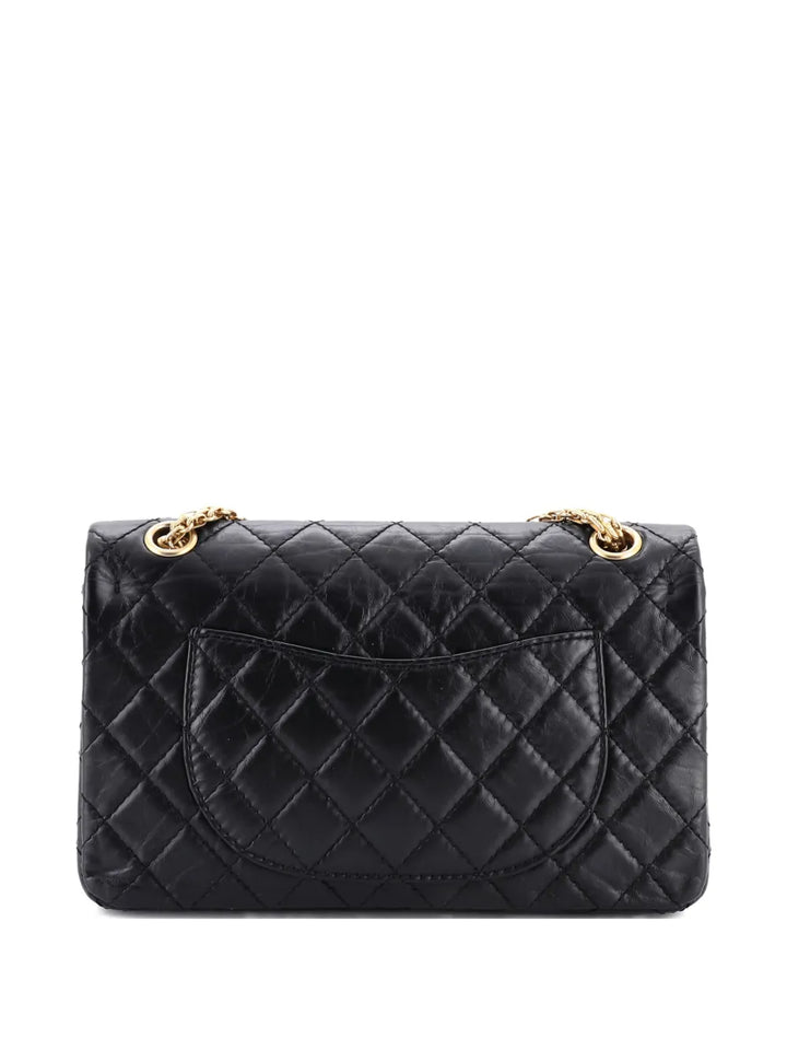 Chanel Pre Owned Lucky Charms Reissue 255 Flap Bag Quilted Aged Calfskin 225 Shoulder Bag — Same as shown — Size One Size — Side View