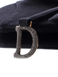 Christian Dior Pre Owned Saddle Handbag Velvet With Crystals Mini Shoulder Bag — Same as shown — Size One Size — Top View