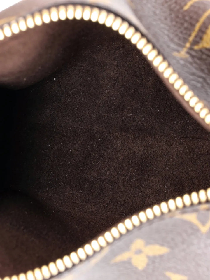 Louis Vuitton Pre Owned Side Trunk Handbag Monogram Canvas Pm Shoulder Bag — Same as shown — Size One Size — Top View