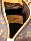 Louis Vuitton Pre Owned Side Trunk Handbag Monogram Canvas Pm Shoulder Bag — Same as shown — Size One Size — Detail View